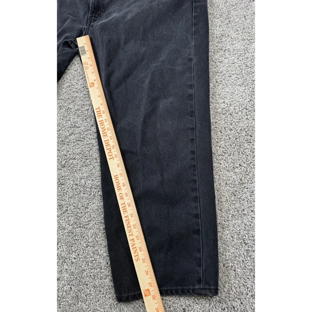 Levis 550 Relaxed‎ Fit Men's Denim Jeans Faded Black 46x29 (Measures 42x28)